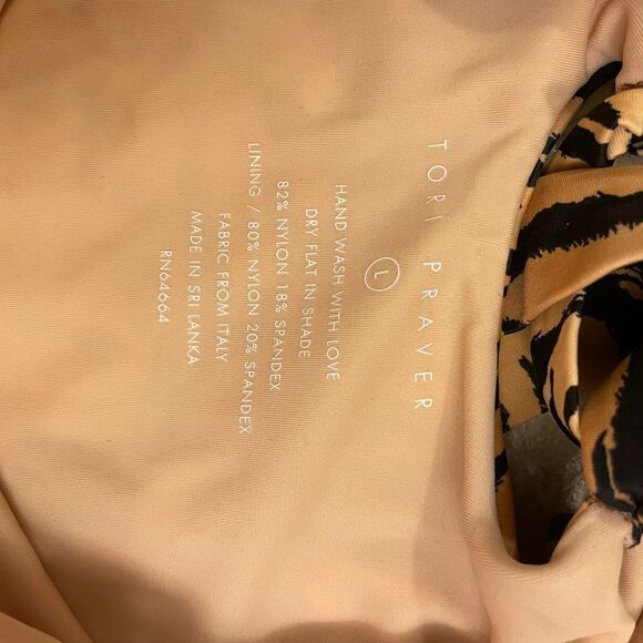 Tori Praver Andie Swimwear NWT Size L - Picture 6 of 7